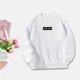 thumbnail image 3 of Jersey estampado con cuello redondo para mujer, ropa suave, Tops, sudadera informal para senderismo, desplazamientos, fiesta en la calle, uso diario , SG Yinane Jersey de mujer, 3 of 8