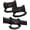 Black, variant on Badass Moto Roll Bar Grab Handles - SXS, ATV, & UTV Grab Handles Grips for 1.5 to 2" Rollbar - Hand Grip Grabs with Stainless Steel Buckles for Honda, Teryx, Can-Am, Polaris, More - 2 pack
