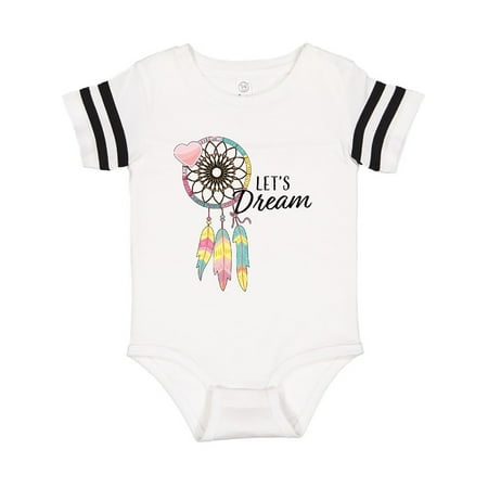 

Inktastic Lets Dream with Boho Dreamcatcher Gift Baby Boy or Baby Girl Bodysuit