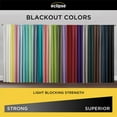 thumbnail image 3 of Eclipse Kendall Grommet Blackout Curtains, 63 In Long x 42 In Wide, Turquoise, 3 of 7