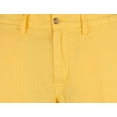 thumbnail image 3 of Men's Straight Fit Linen Cotton Pants Ylw 34x30, 3 of 4