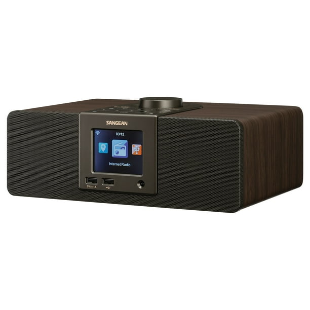 Sangean WFR-32 Stereo Wood Cabinet Wi-Fi Center with Bluetooth - Walmart.com