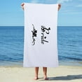 thumbnail image 3 of CafePress - Classic Bride - Large Beach Towel, Soft 30"x60" Towel with Unique Design, 3 of 4