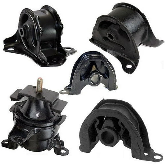 K0155 Fits 1996-2000 HONDA CIVIC 1.6L ENGINE MOTOR & TRANS MOUNT SET (AT & MT) 5 PCS : A6520, A6502, A6556, A6506, A6526