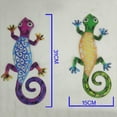 thumbnail image 4 of 2pcs Gecko Decoración de Interior libre Colgante de pared Art Scultpure Fence, 4 of 7