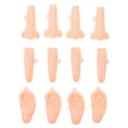thumbnail image 1 of 6 unids simulación características faciales broma juguetes decorativos whistle juguete fiesta juguete, 1 of 5