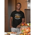thumbnail image 2 of Turkey And Tochdowns T-Shirt Men -Smartprints Designs, Male Large, 2 of 4
