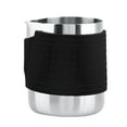 thumbnail image 1 of Frothing Coffee Cup,Stainless Steel Coffee Cup Frothing Cup Frothing Jug Crafted with Care, 1 of 8