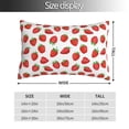thumbnail image 4 of Vsdgher Strawberries Print Pillow Cases -Iconic Collection Pillowcases -Extra Soft, Not easy to deform,not pilling Export quality, 4 of 8