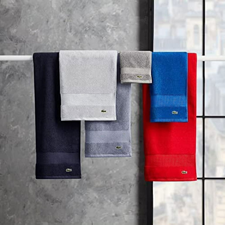 Lacoste bath sheet sale