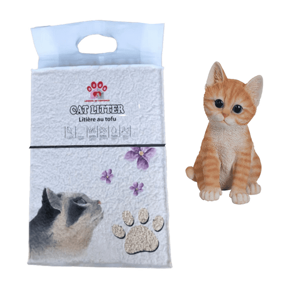 Legend of Zootopia Tofu Cat Litter - 2.5KG - Original White - Crushed Pellet
