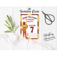 thumbnail image 3 of Darling Souvenir White Birthday Invitation Card 28 Pcs Fill or Write In Blank Invites Printable Party Supplies 5 x 7 Inches, 3 of 5