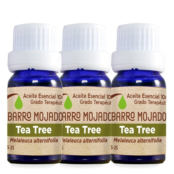PAQ. 3 ACEITE ESENCIAL TEA TREE 100% NATURAL