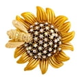 thumbnail image 2 of Lapel Pin for Scarf Lapel Hat Accessories Delicate Pins Brooches , Yellow, 2 of 8