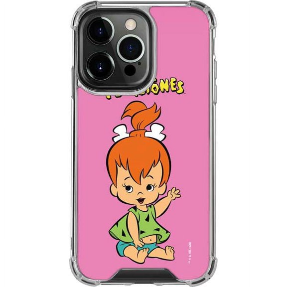 Skinit The Flinstones Pebbles Flintstone iPhone 14 Pro Clear Case
