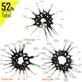 thumbnail image 4 of AUTOXBERT Terminal Removal Tool Kit 52Pcs Terminal Ejector Kit for Car with Circuit Tester and Storage Case Pin Extractor Tool Set Puller Repair Key Removal Tools for Most Connector Terminal, 4 of 5