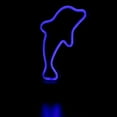thumbnail image 6 of Northlight LED Dolphin Neon Table Light - 10.25", 6 of 8