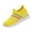 Yellow_005, variant on Domuza walking shoes for women, Colorful Elastic Strap Wedge Sneakers, Breathable Knit Slip-On Platform Casual Shoes for Daily Travel Beige 8.5(EU-41)