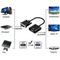 thumbnail image 5 of Adaptador Dvi A Vga, Gana 1080p Convertidor Activo Dvi-d A Vga 24+1,60hz, 5 of 5