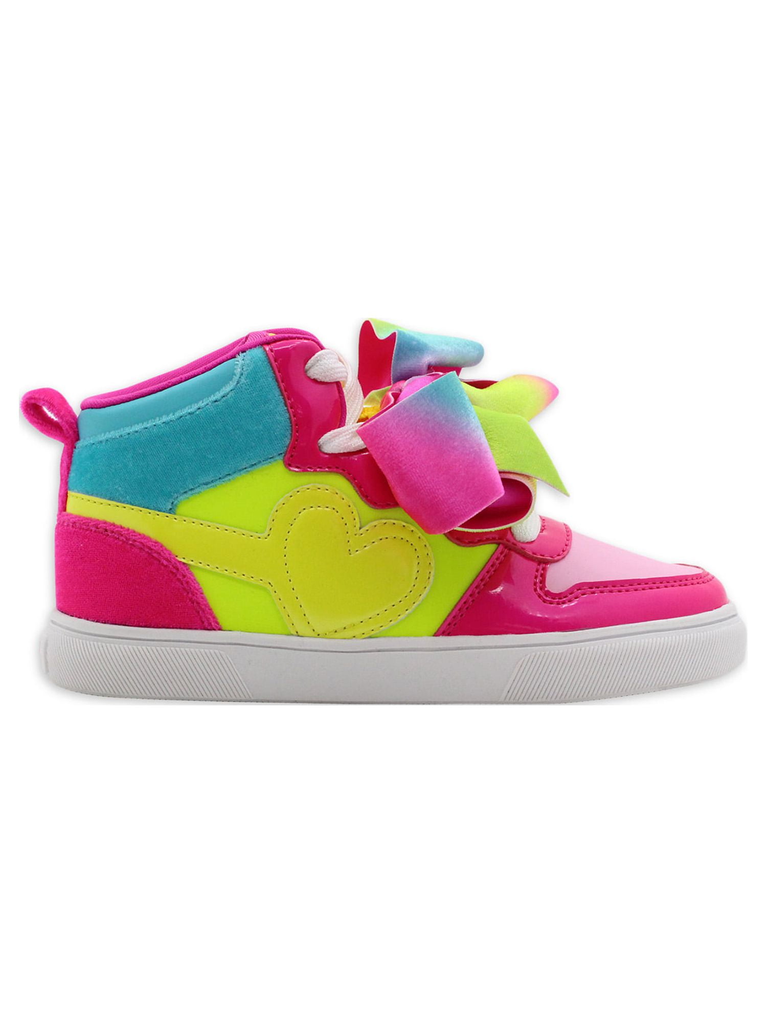 Nickelodon Jojo Siwa Toddler Girl Athletic Hightop Sneaker