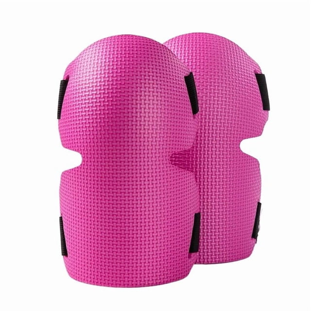 Lttoisl EVA Foam Knee Pads, Multi-Purpose Anti-Collision Lightweight Thick Padded Kneeling Support with Adjustable Straps for Gardening Construction Cleaning Work