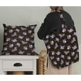 thumbnail image 5 of Soimoi Brown Poly Georgette Fabric Circle & Peony Floral Print Fabric by Yard 52 Inch Wide, 5 of 5
