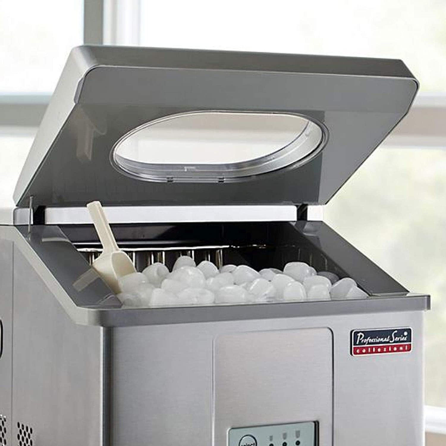 Williams Sonoma OPEN BOX: Professional Series Clear Bullet Ice Maker 33-lb