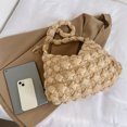thumbnail image 4 of Bolso plisado de nube para mujer bolso bandolera suave y versátil bolso informal ligero, 4 of 9