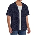 thumbnail image 2 of Fotbe LOVE Camisa Estampada de Manga Corta para Hombre, Casual de Verano, Estilo Playero, Sin Arrugas-Large, 2 of 5
