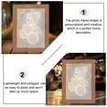 thumbnail image 2 of OULII led lamp Photo Frame Lamp Acrylic Home Decoration 1Pack, 2 of 4