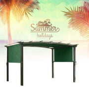 17*6.5 Feet Anti UV Protective Patio Pergola Canopy Replacement Cover Outdoor Garden Yard Sun Shelter Beach Tent