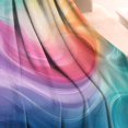 thumbnail image 3 of Rainbow Tie Dye Swirl Pattern Blanket,Comfortable Soft Lamb Wool Throw Blanket,All Season,Warm Lightweight Blankets for Sofa Bed Couch Living Room Chair,60"x80", 3 of 4