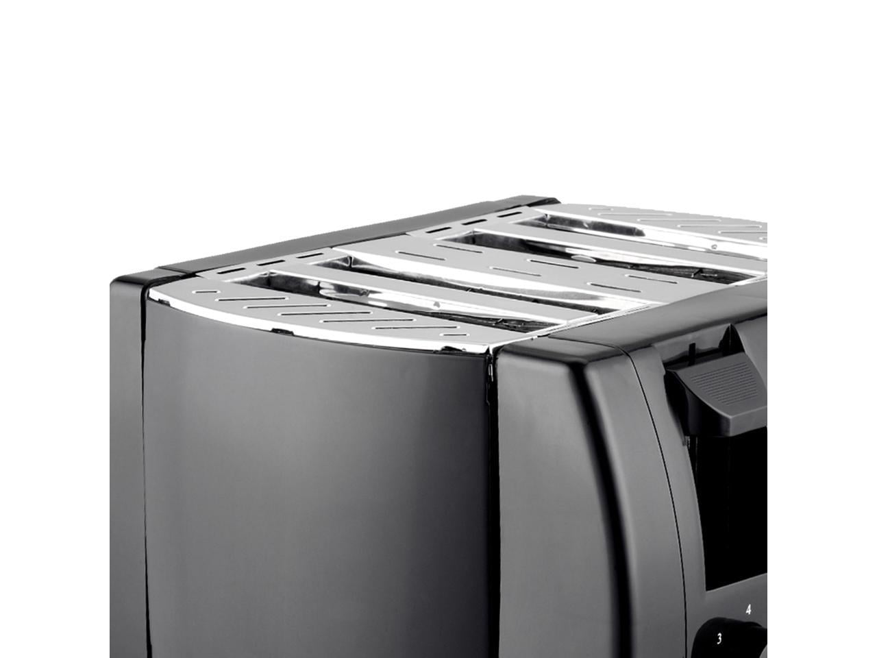 Brentwood Cool Touch 4-Slice Toaster (Black), TS-285