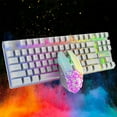 thumbnail image 4 of de y mouse inalámbricos con retroiluminación RGB, botón de silencio para el trabajo y shamjiam  combo de teclado y ratón, 4 of 9