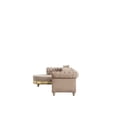 thumbnail image 5 of Julia Gold Detailed Tufted Upholstery Sectional made with Wood In Taupe, 5 of 5