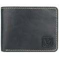 thumbnail image 2 of Hidesign Leather Camel Stitch RFID-blocking Bifold Wallet, 2 of 2