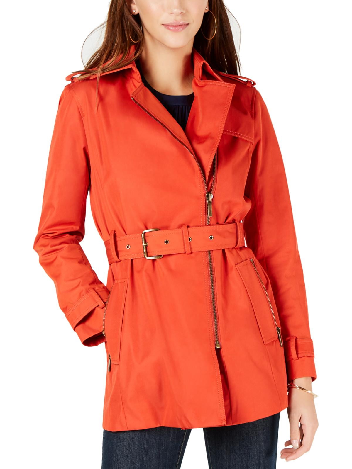 orange fall coat