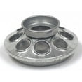 thumbnail image 1 of Miller 9810 Round Jar Galvanized Feeder Base Baby Chic 10-Pack, 1 of 3