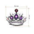 thumbnail image 5 of Grofry Rhinestone Crown Brooch Vintage Sweater Cardigan Coat Business Suit Lapel Pin Women Jewelry Gift Clothing Accessories, 5 of 7