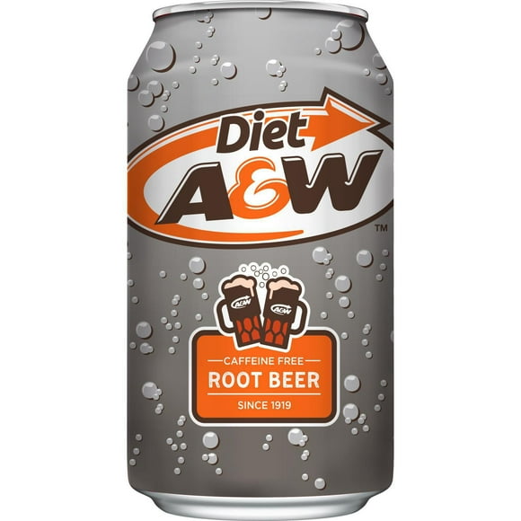 A&W Canette de Root Beer, 355 ml