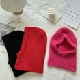thumbnail image 3 of SikaFu Winter Balaclava Hats For Men&Women Knitted Hooded Caps Outdoor Thicken Warm Beanie Hat Unisex One-Piece Neck Collar Beanies Cap, 3 of 6