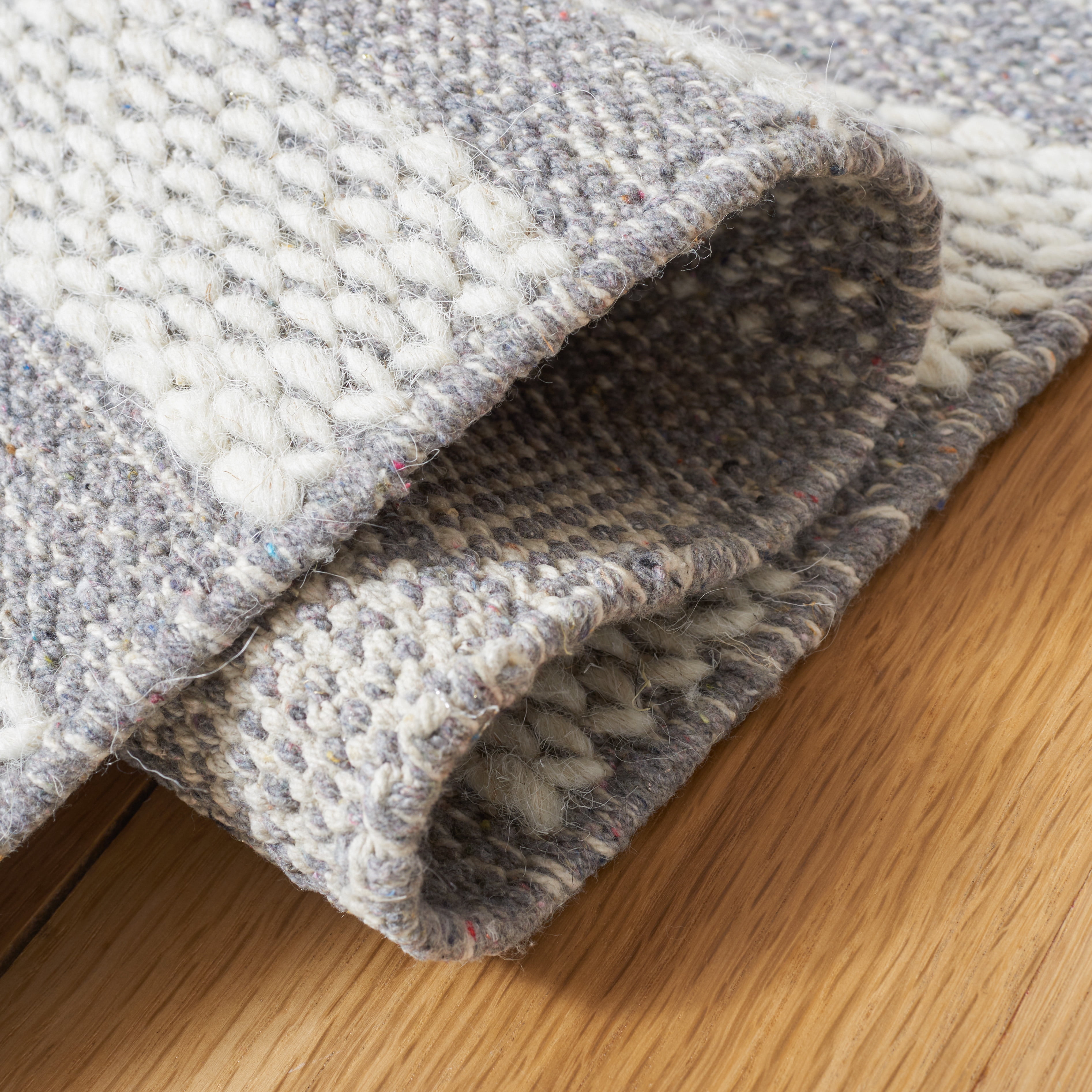 SAFAVIEH Striped Kilim Eamon Striped Area Rug, Silver/Grey, 8' x 10'