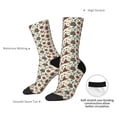 thumbnail image 4 of KLL Insects A Print Cool Socks Men's Women's Crew Socks Funny Crazy Novelty Stockings, 4 of 6