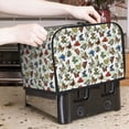 thumbnail image 7 of Balery Multicolored Butterflies Pattern Oven Cover Kitchen Bread Machine Protector, 2 Slice Toaster Cover for Home, Anti Dust Fingerprint Coaster Cover, 7 of 7