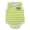 Green, variant on Newborn Baby Boy Romper Embroidery Sleeveless Bubble Clothes Stripe Bodysuit Cute Infant One Piece Summer Outfit (Green, 3-6 Months)