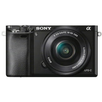 Sony Alpha a6000 Camera Body Black + 3 Lens Kit 16-50mm OSS+ 32GB