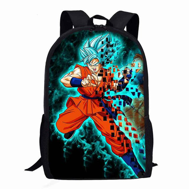 Dragon Ball Super Anime Kids Backpack Large Capacity Students School Bags Rucksack