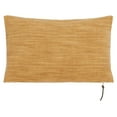 thumbnail image 2 of SAFAVIEH Idalena Solid Pillow, 12" x 20", Yellow, 2 of 3