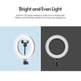 thumbnail image 3 of Anillo de luz LED de 8 pulgadas Luz de relleno Alimentado por USB continuo, 3 of 8