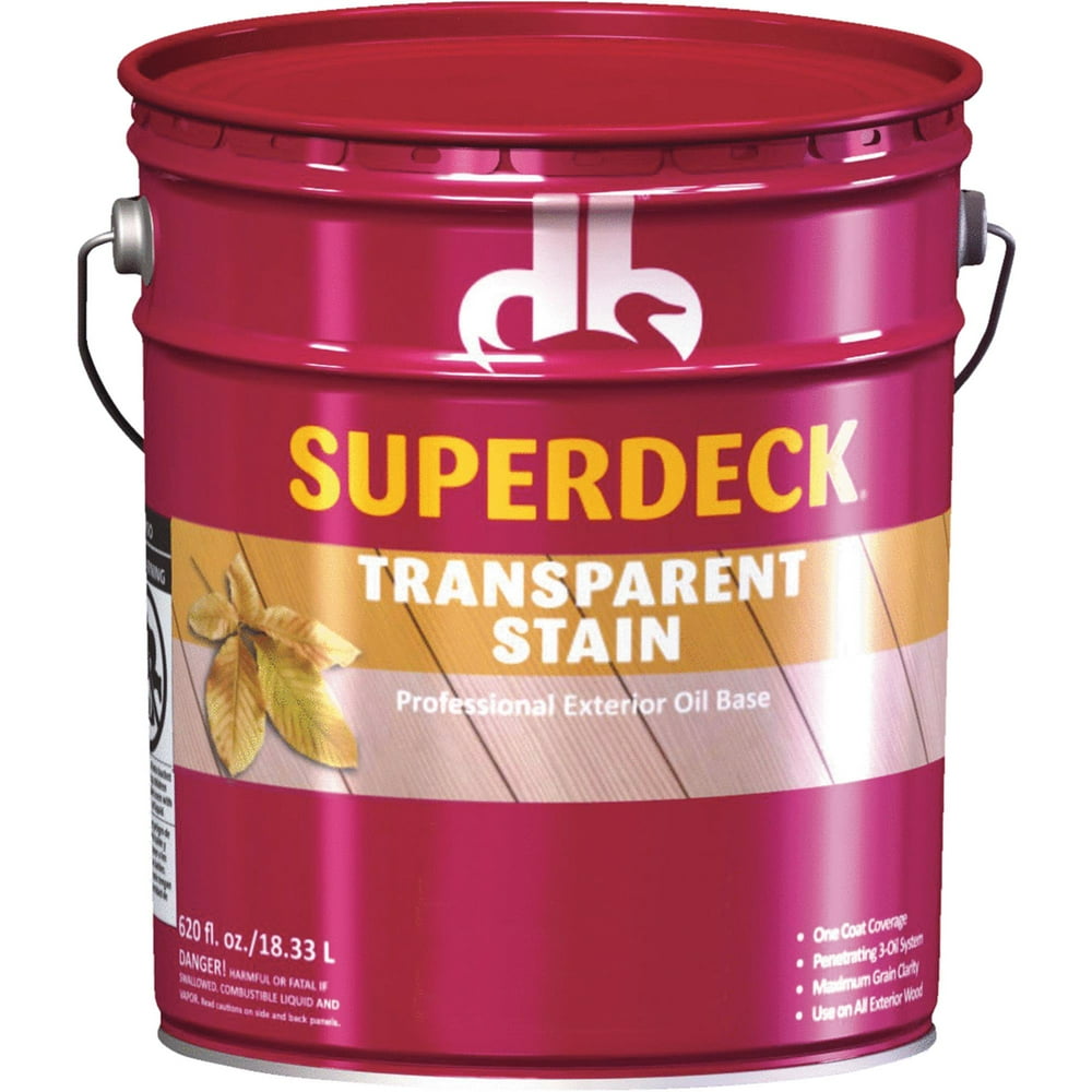 Duckback SUPERDECK Transparent Exterior Stain
